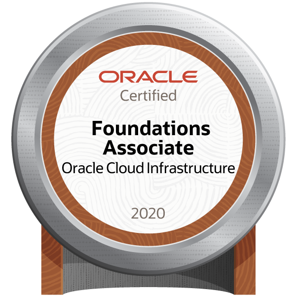 Oracle Cloud Infrastructure Foundations Certification