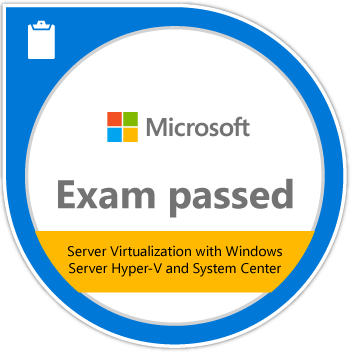 Server Virtualization Windows Certification